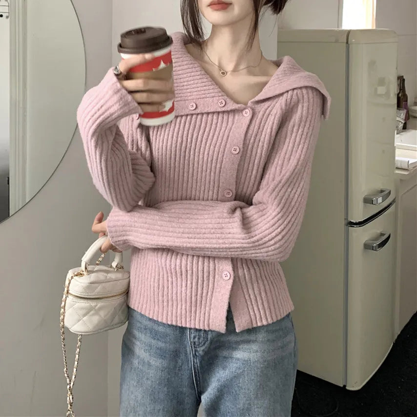 Utton Off Shoulder Gray Sweater 6