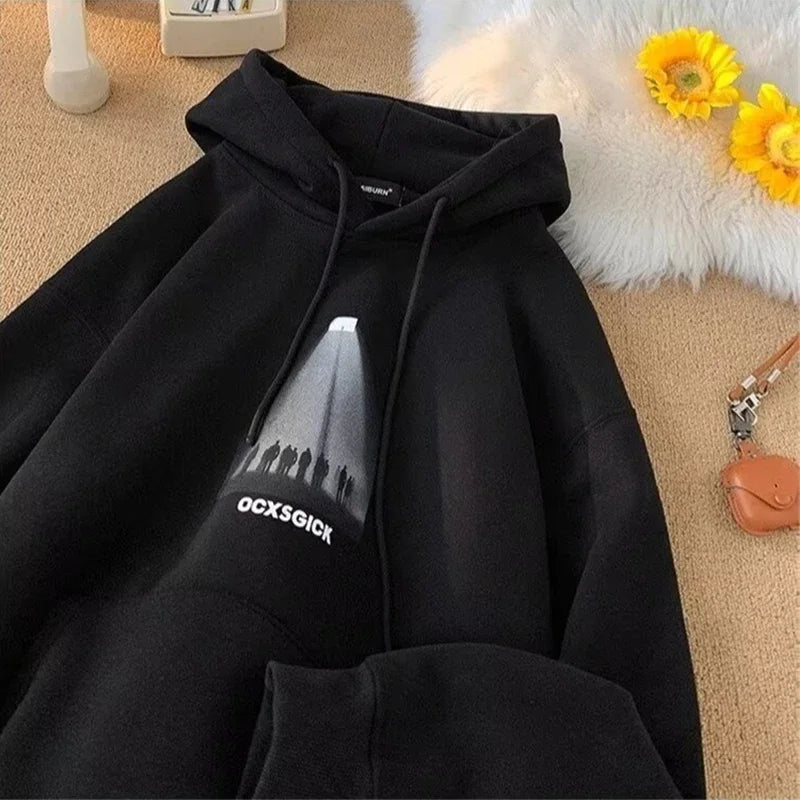 Funny Graphic Fleece Y2K Hoodie 6