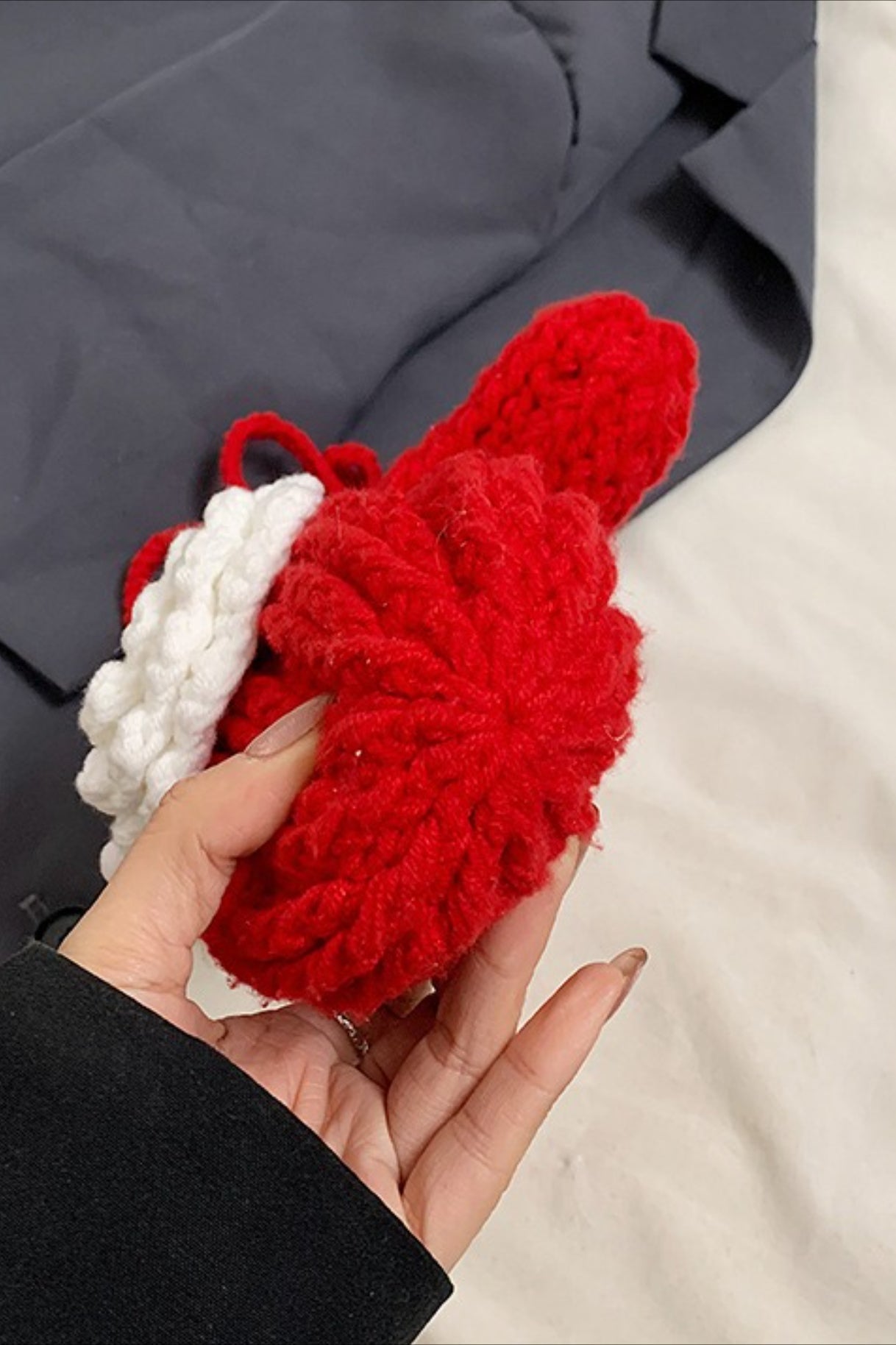 Crocheted Tree Reindeer Cute Crossbody Bag