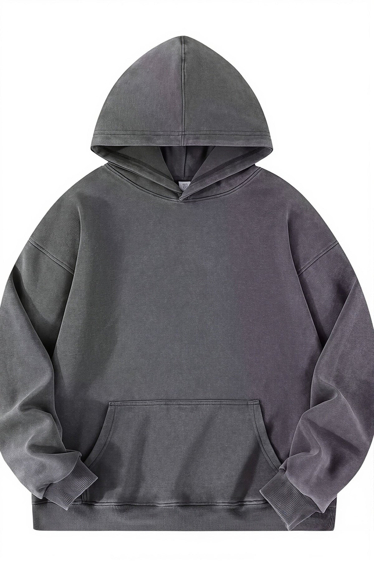 Retro Washed Oversized Pullover Hoodie 5