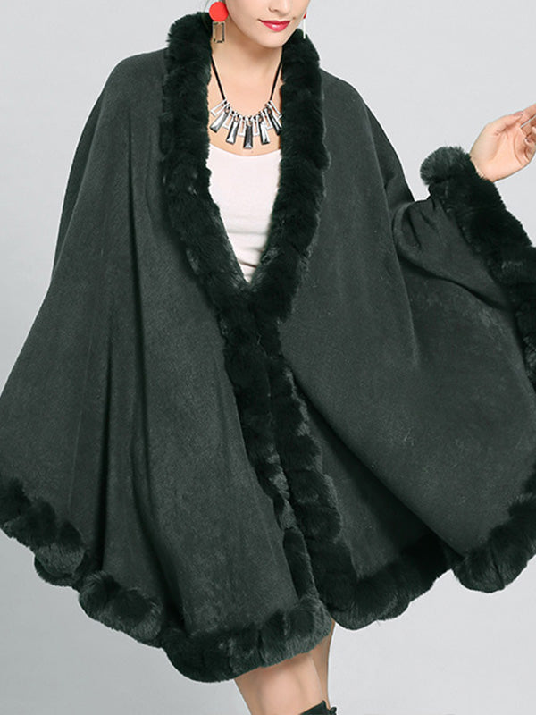 Fine Fancy Poncho Plus Size Cape Cardigan 12