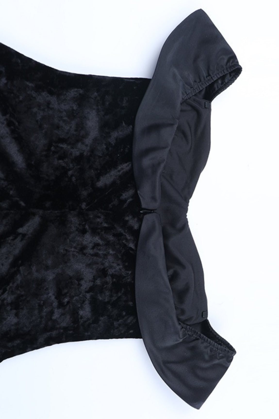 Velvet Off Shoulder Sweetheart Bodycon Mini Dress