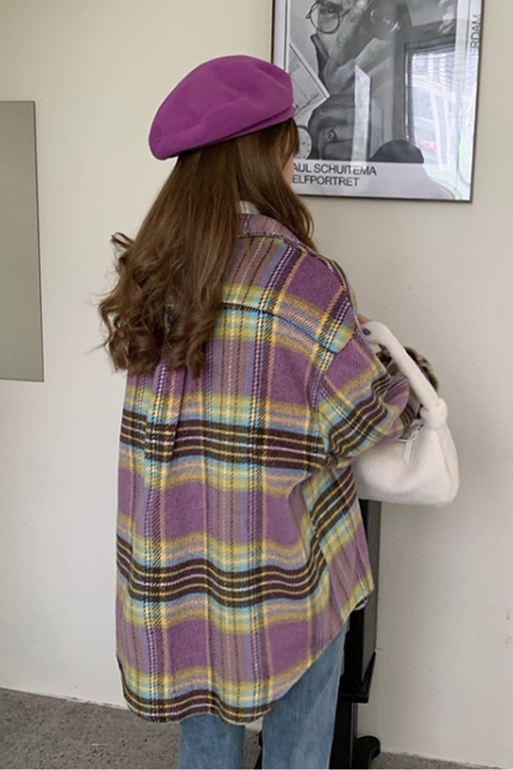 Vintage Plaid Tweed Coat for Timeless Style and Comfort