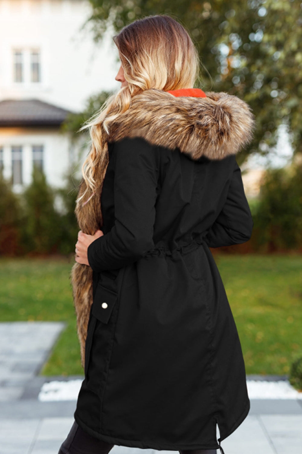Plush Hooded Windbreaker Coat for Ultimate Comfort and Style