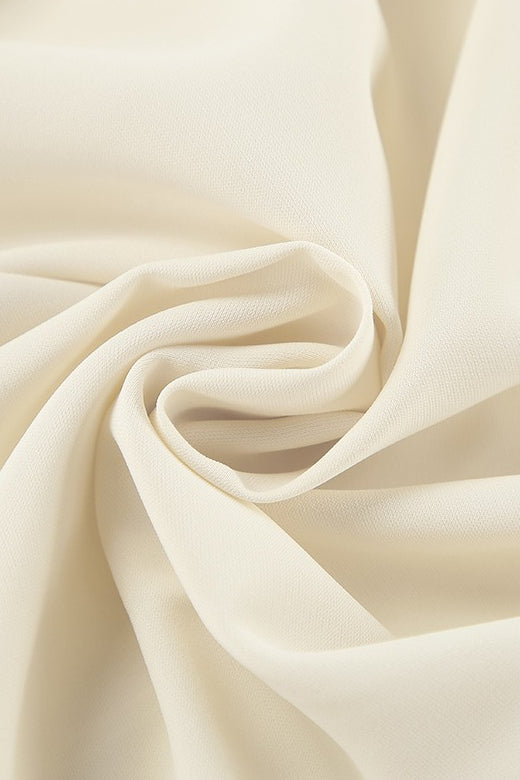 Pleated Ruffle Sleeve Chiffon Blouse - Fashionpara