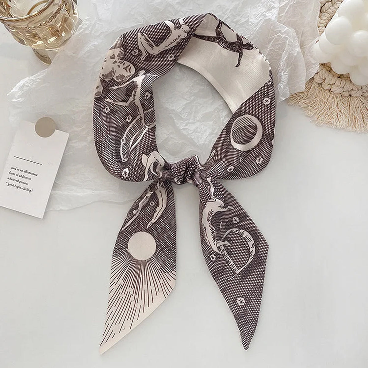 Twenty-six Letters Vintage Headband