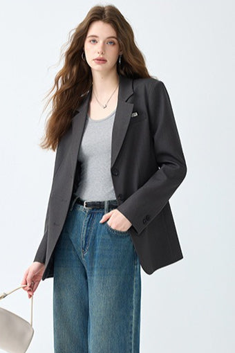 Elegant Long Sleeve Blazer