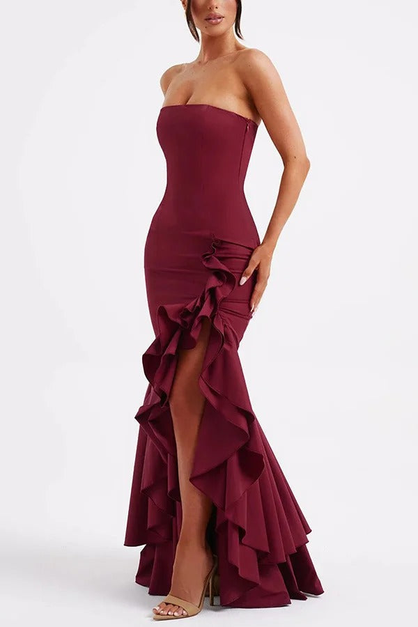 Lindsay Off Shoulder Maxi Dress - View 20