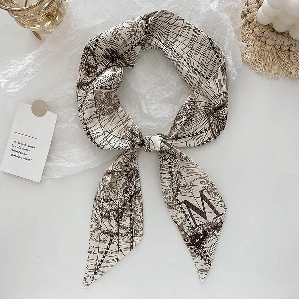 Twenty-six Letters Vintage Headband