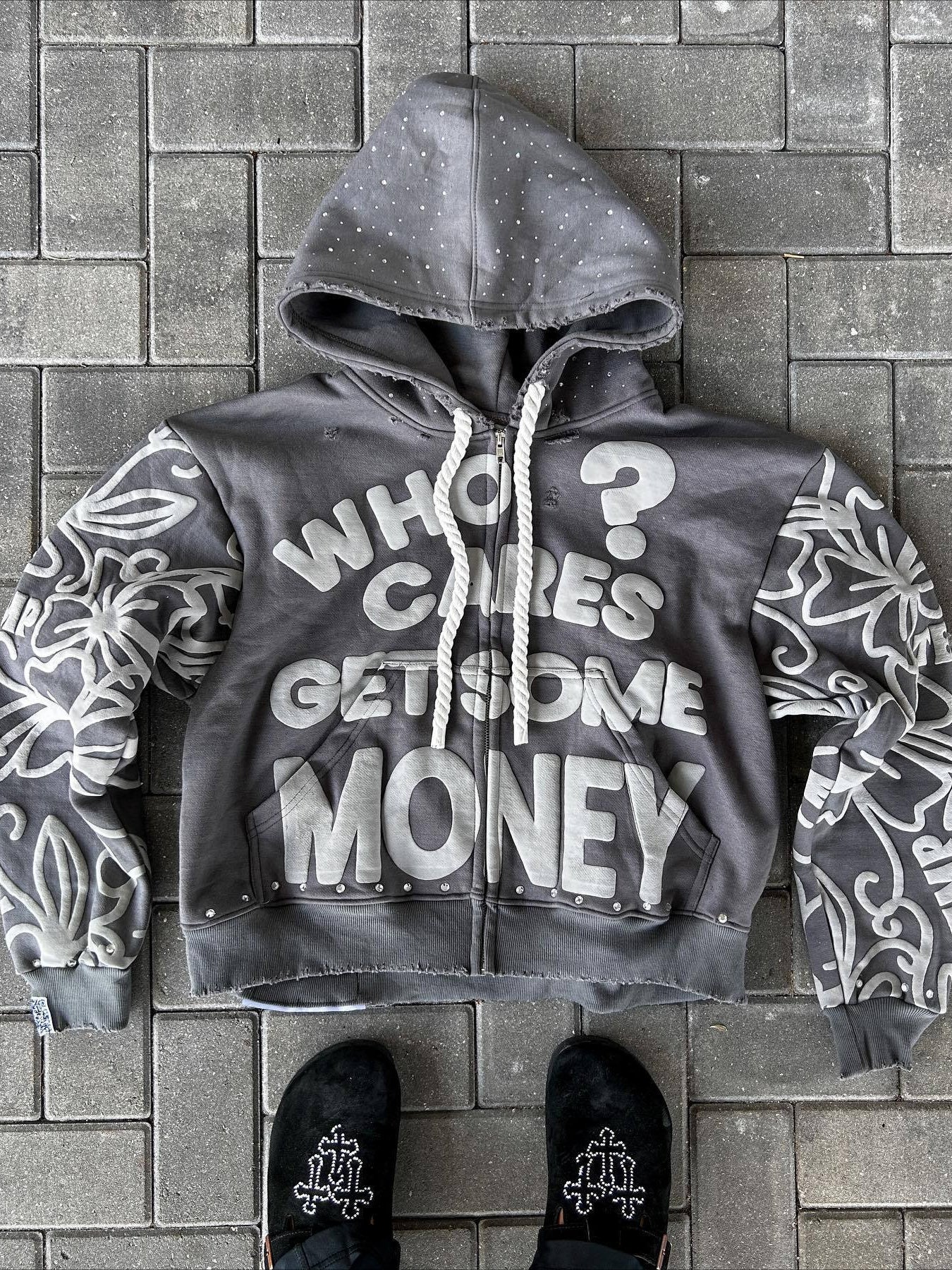 Street Style Graphic Hoodie