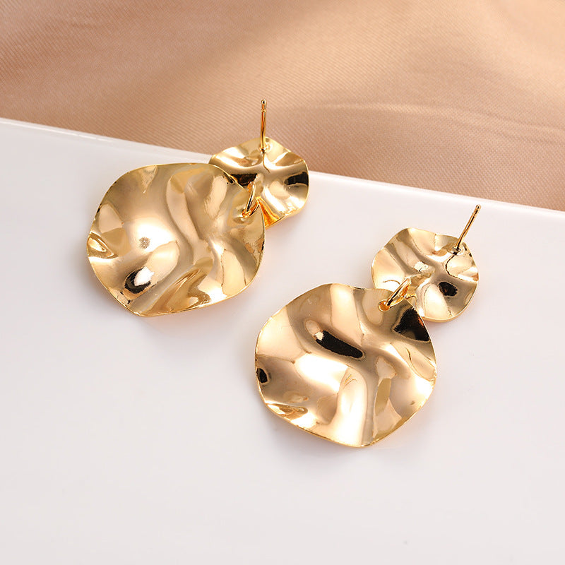 Water Ripple Irregular Earrings
