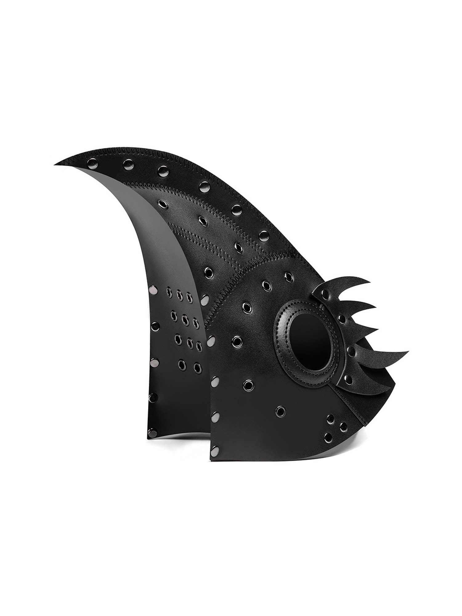 Halloween Steampunk Funny Plague Doctor Bird Beak Party Mask - Fashionpara