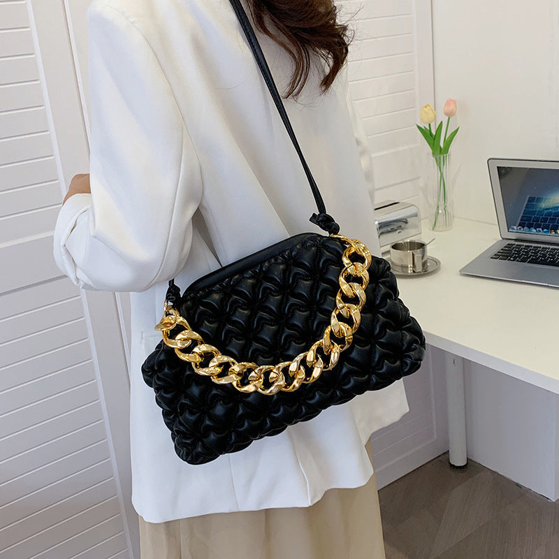 One-shoulder Chain Crossbody Bag