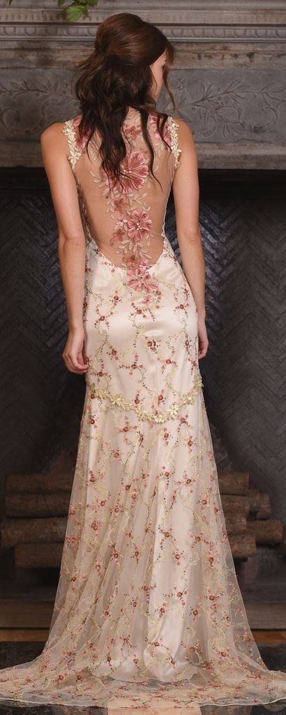 Flora Lace Prom Party Dress Sexy Graduation Dress Evening Dress - Fashionpara