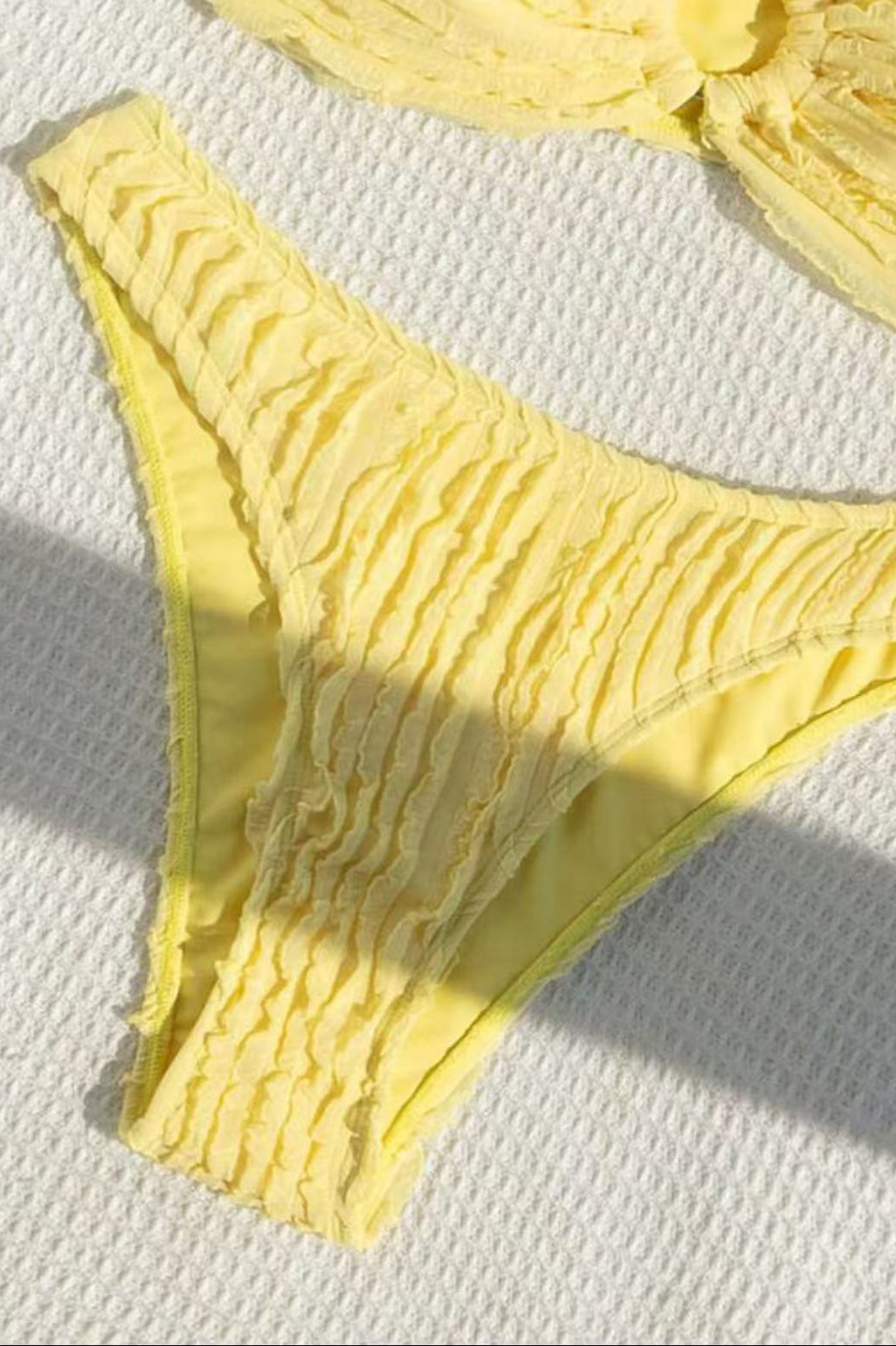 Pearl Chain Halter Bikini Set