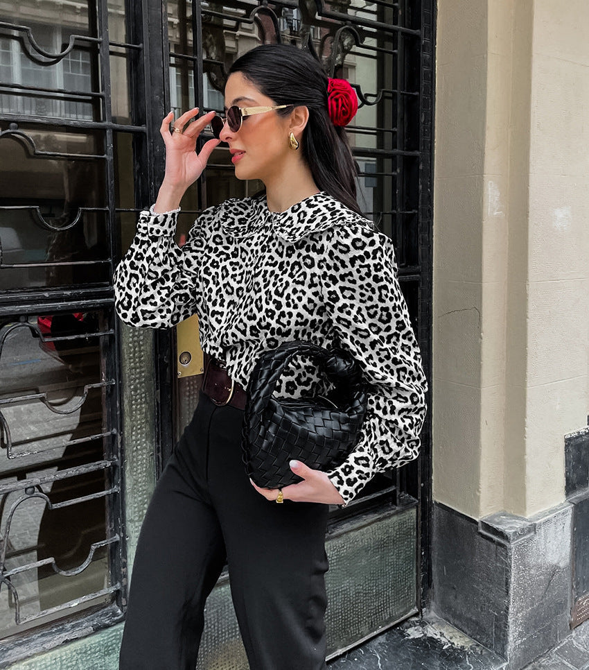 Luxor Printed Shirt - White