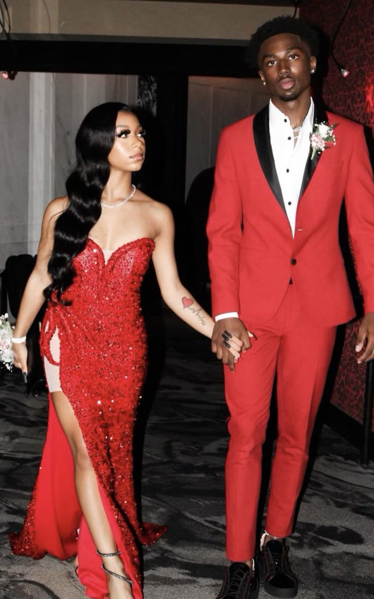 sequin red prom dress,modest evening dresses - Fashionpara