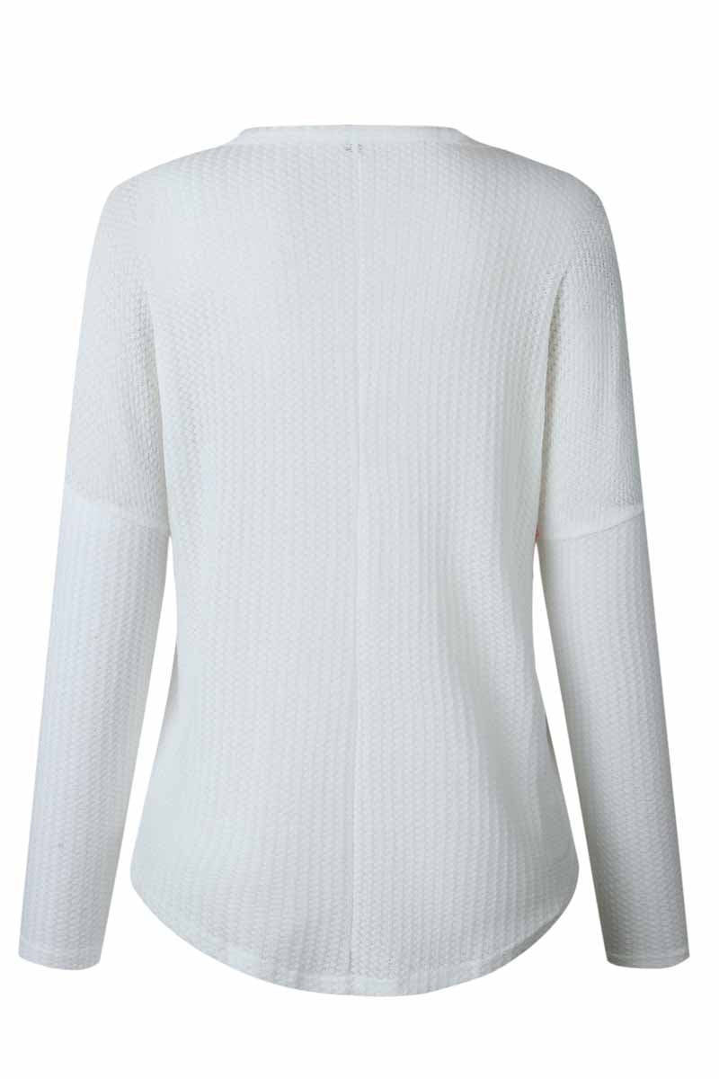 Florcoo Striped Rainbow Casual Button Tops - Fashionpara