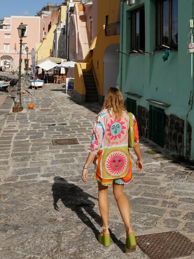 Island Babe Co-ord - Pink