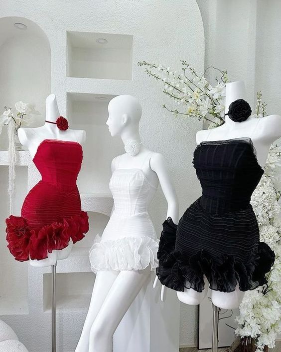 Sexy Sheath Off The Shoulder Tulle Birthday Dress Homecoming Dresses - Fashionpara