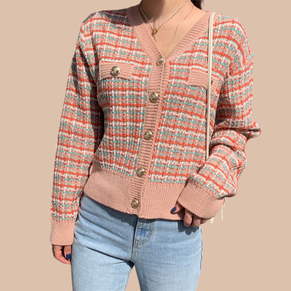 Orro Shop Vintage Knitted Cardigan for Timeless Style