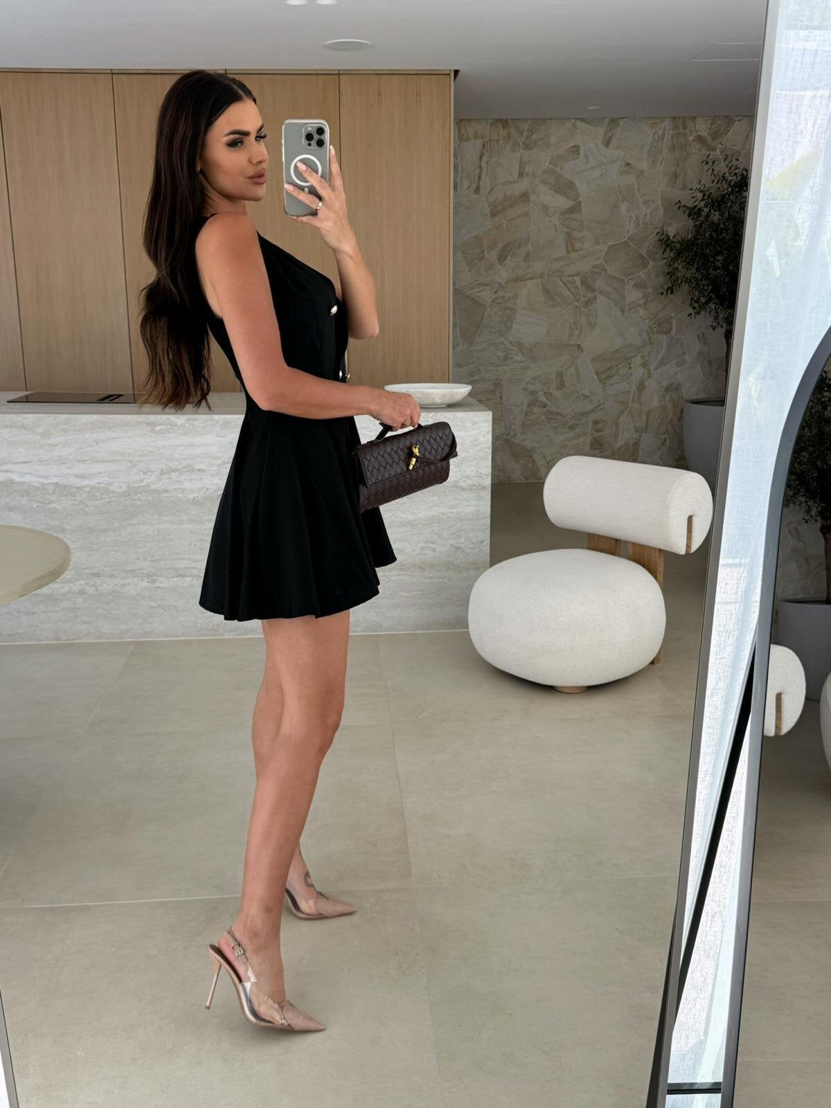 Sirico Mini Dress - Black