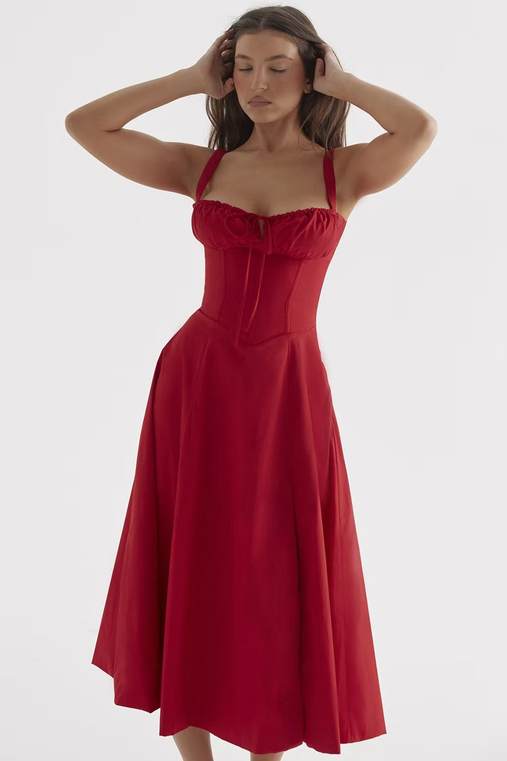 Marcello Maxi Dress - Red