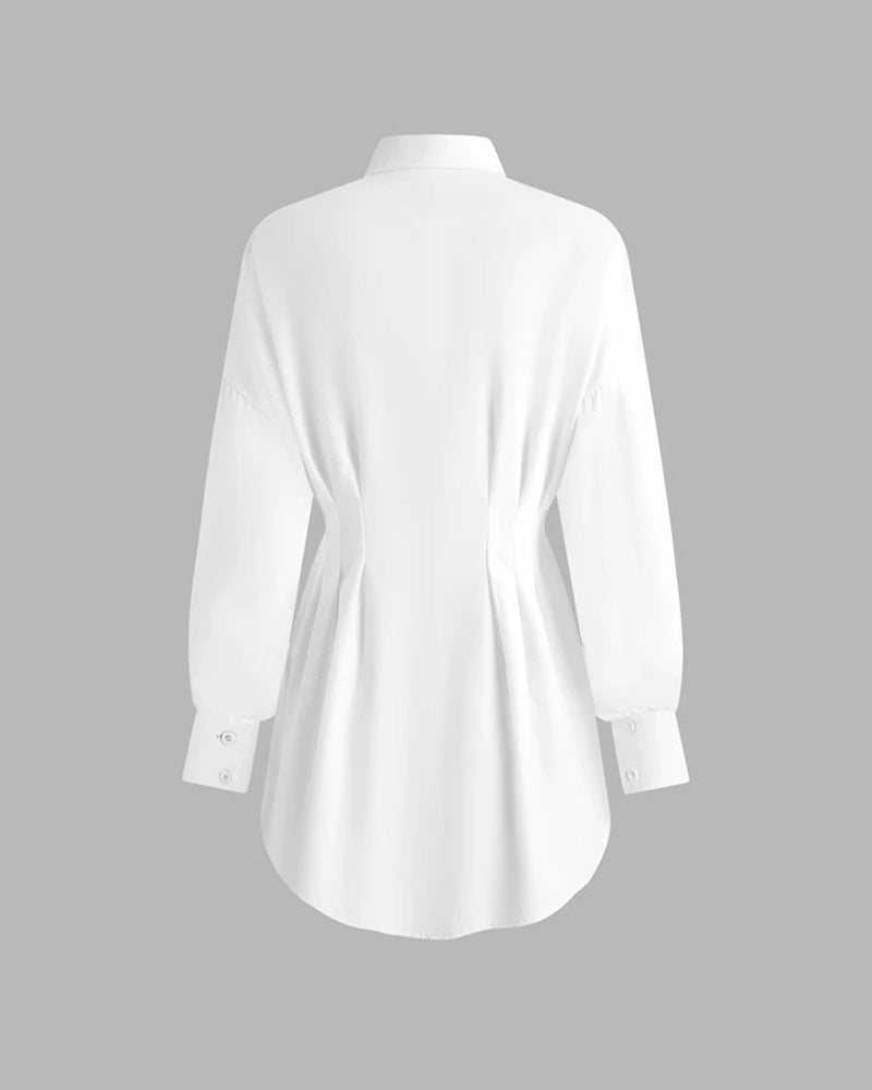 Escapism Shirt Dress - Fashionpara