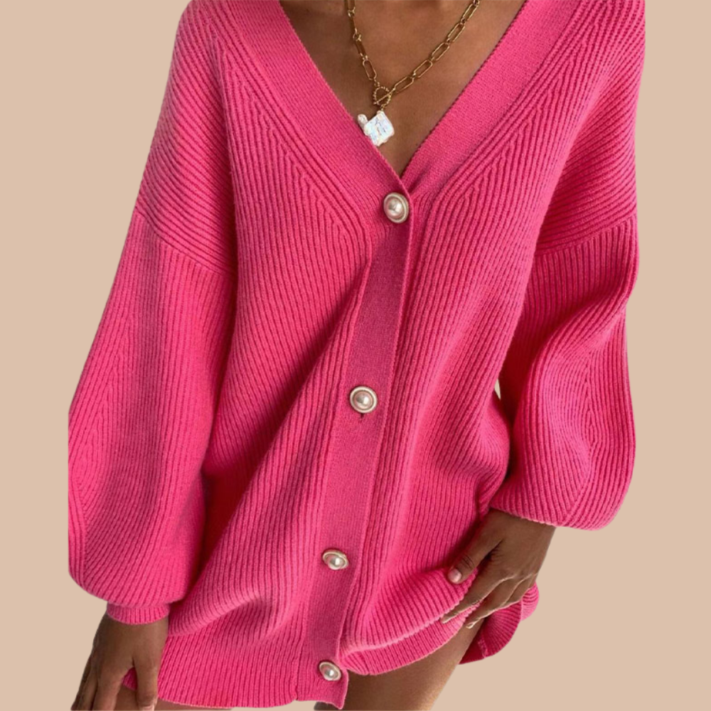 Orro Shop Miranda V-neck Cardigan for Effortless Style