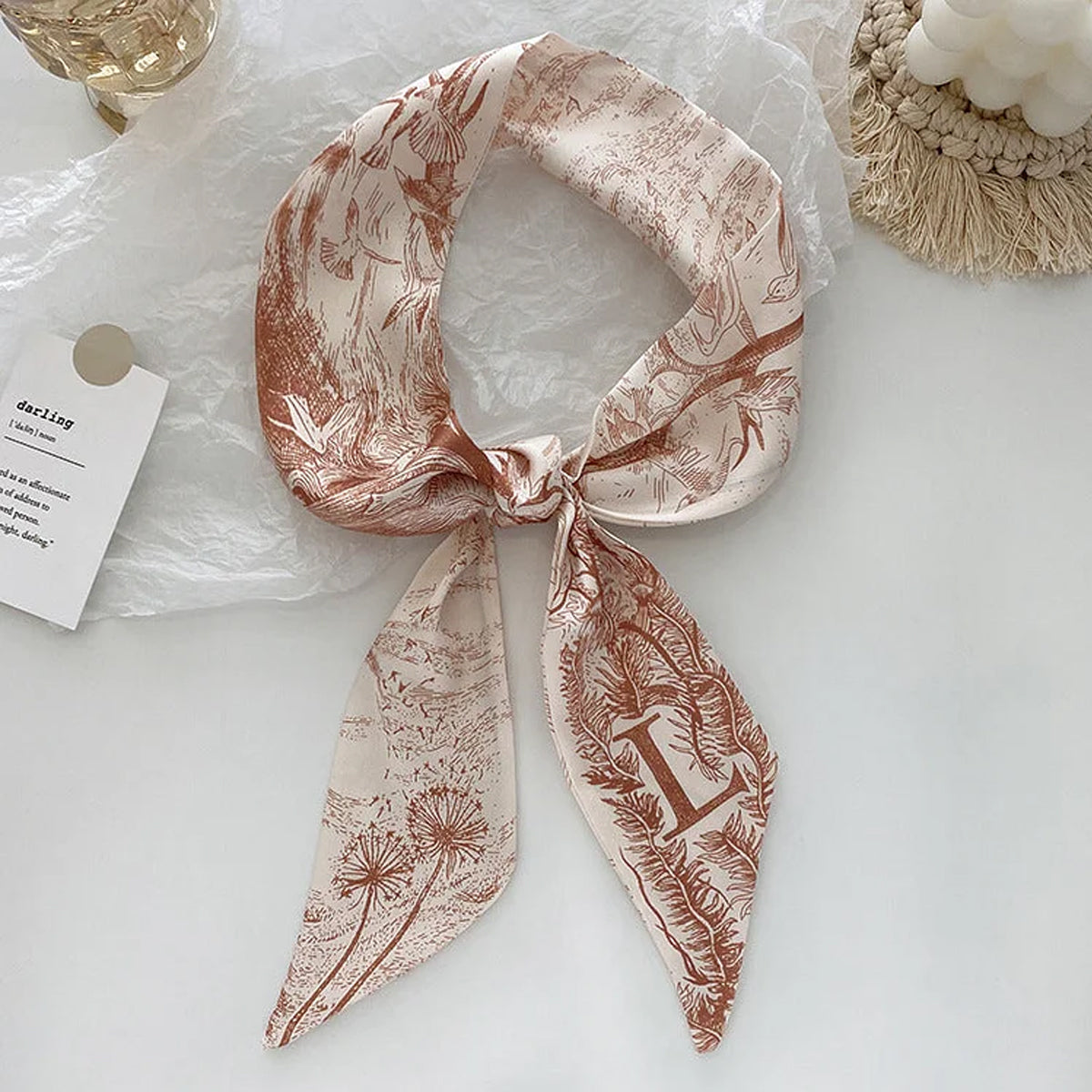 Twenty-six Letters Vintage Headband