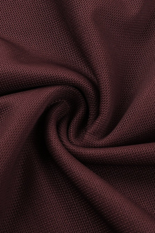 Sexy Floral Mesh Split Backless Maxi Dress