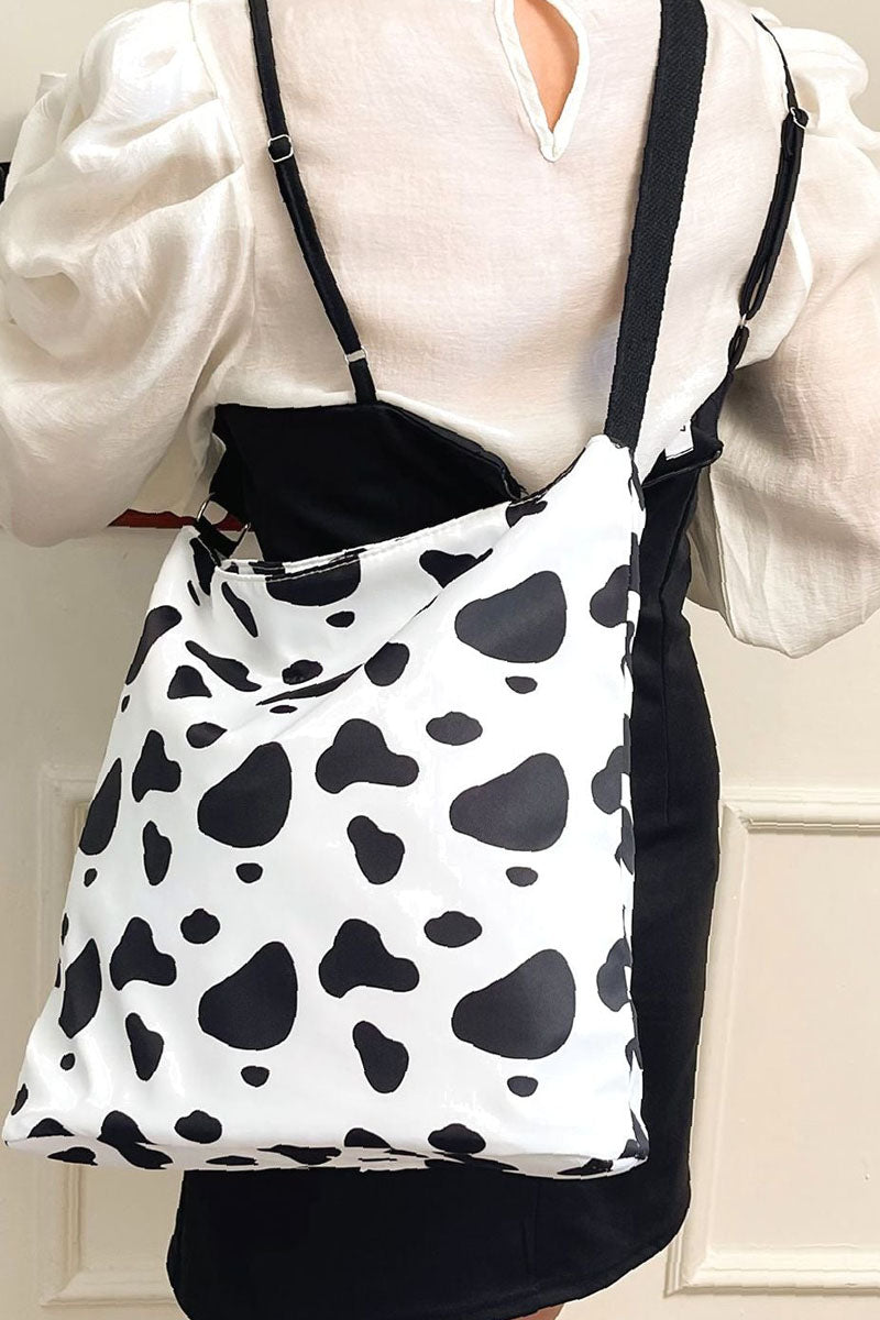 Cow Print Crossbody Bag - Fashionpara