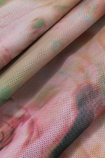 Sexy Sleeveless Floral Print High Waist Split Maxi Dress