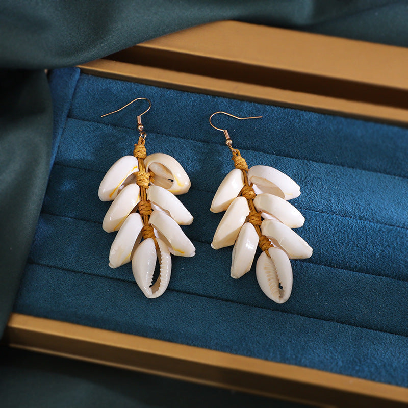 Shell Tassel Earrings