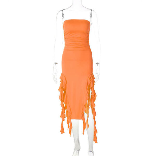 Aliza Mini Dress - Orange