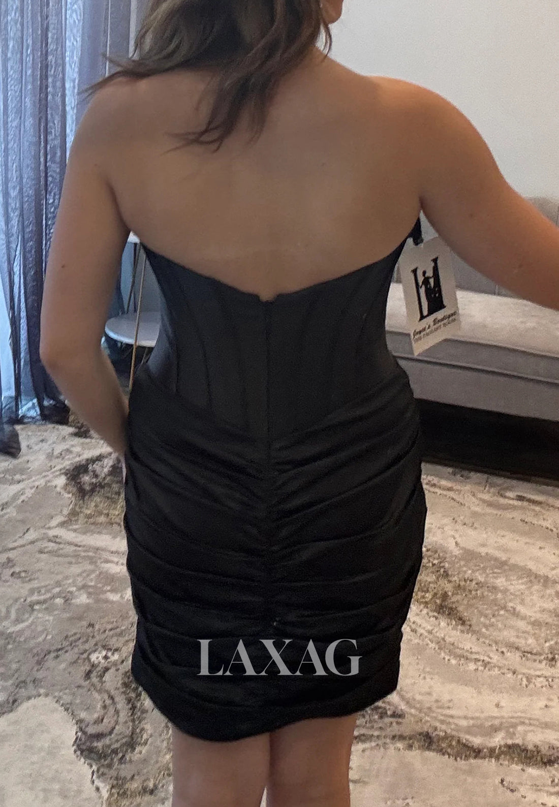 Spaghetti Straps Sweetheart Sleeveless Cutout Pleated Satin Mermaid Party Homecoming Dress