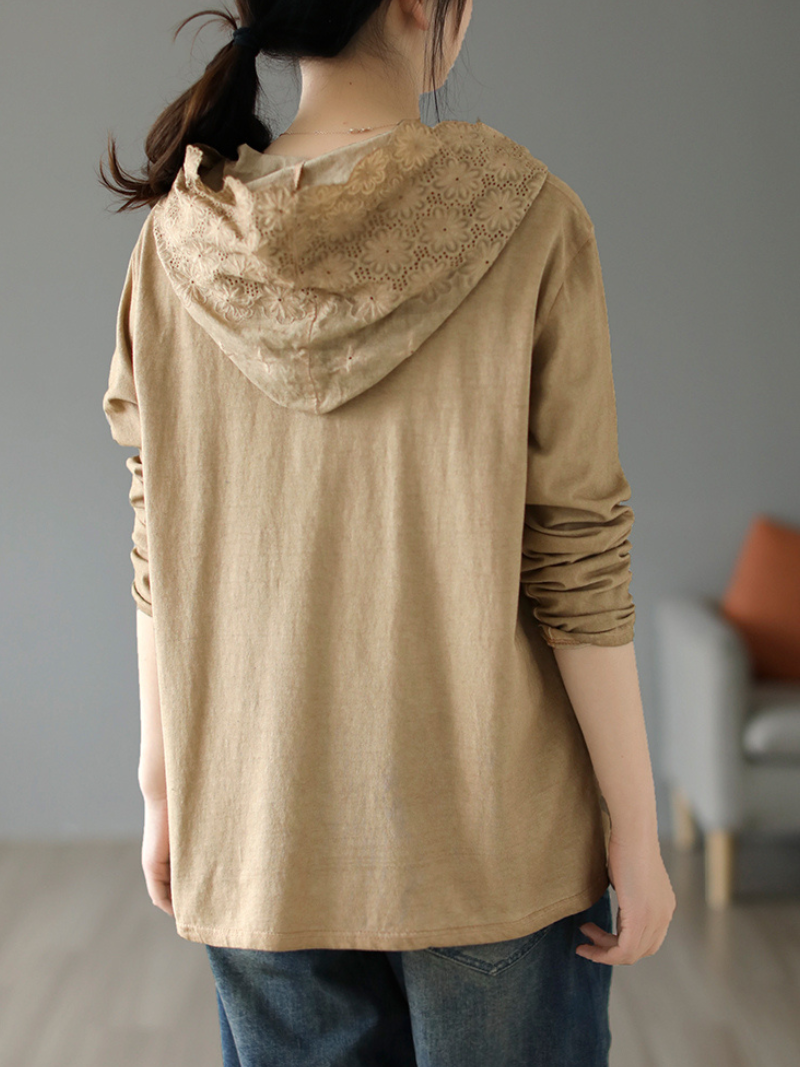 Cotton Pullover Wearable Hangover Hoodie 7