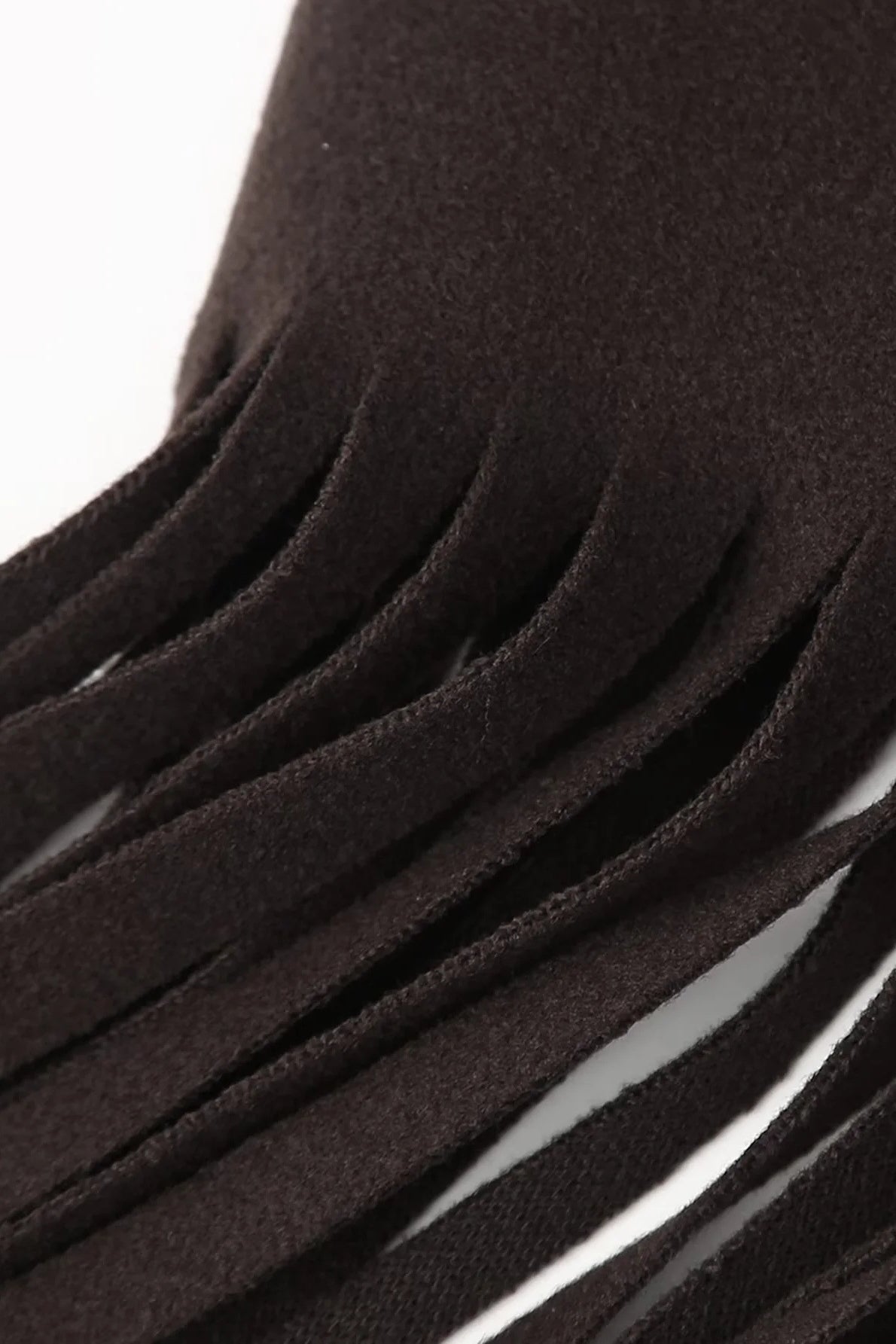 Chic Fringe Wool Coat for Effortless Street Style Elegance