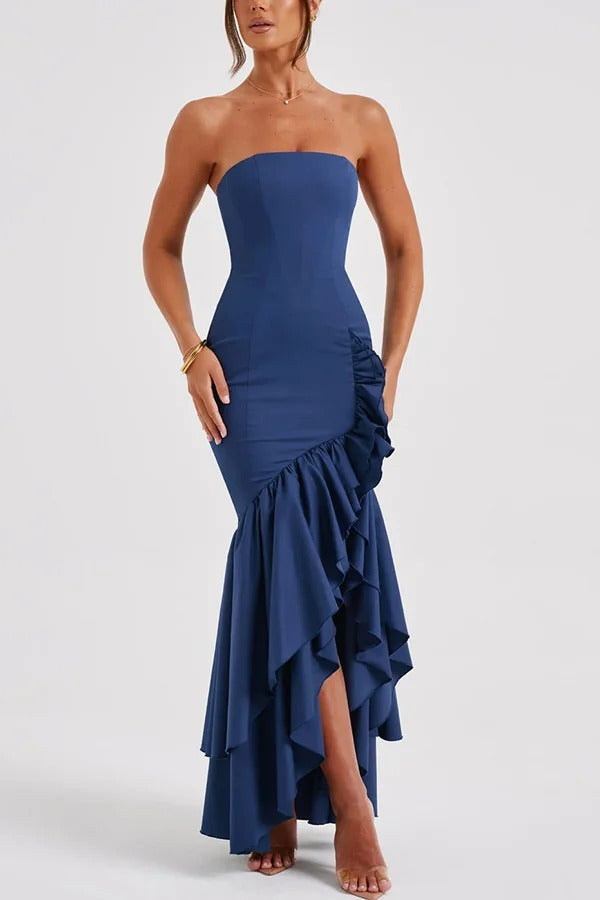 Lindsay Off Shoulder Maxi Dress - View 11