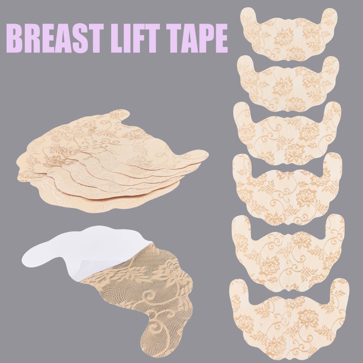 Anti-sagging U-shaped Lace Breast Lifting Chest Stickers