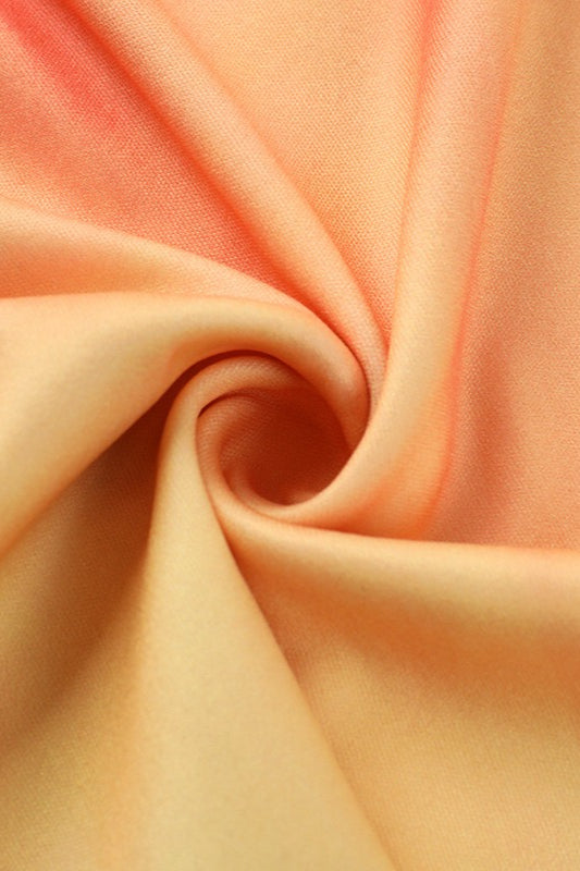 Fashion Floral Cutout Slim Fit Maxi Dress