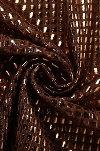 Nibber Sequins Backless Maxi Dress