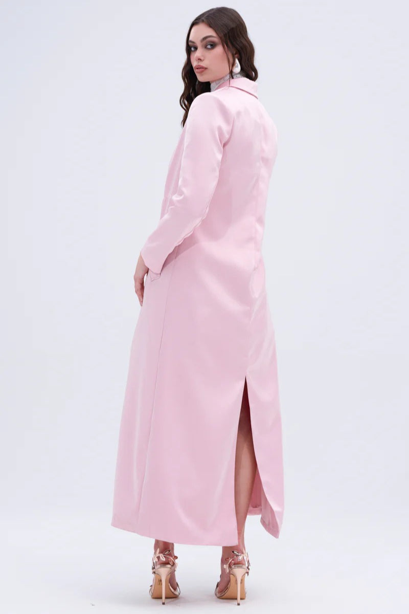 Elegant Knee-Length French Overcoat for Timeless Style