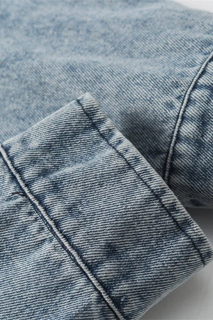 Casual Washed Denim Jacket