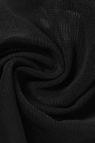 Metal Belt Backless Midi Dress