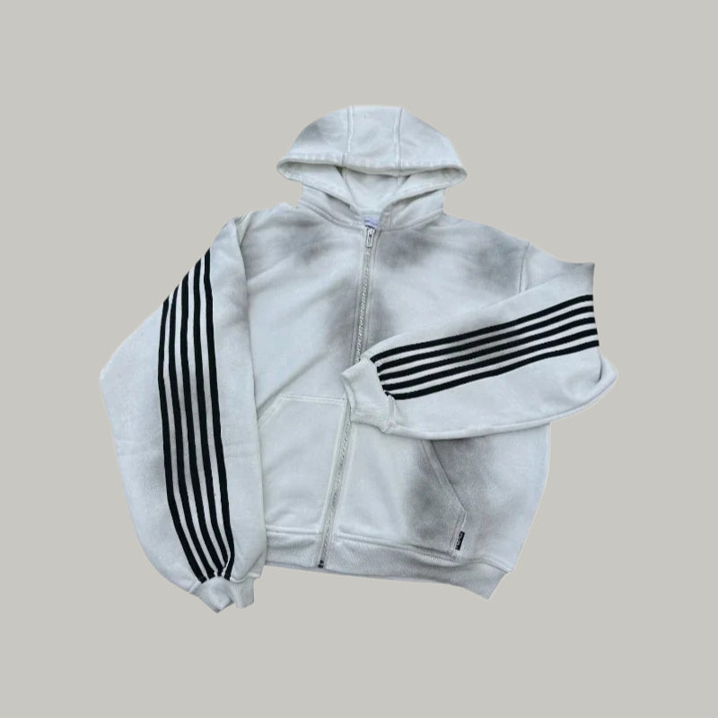 Fashion Zip Up Couple Hoodie