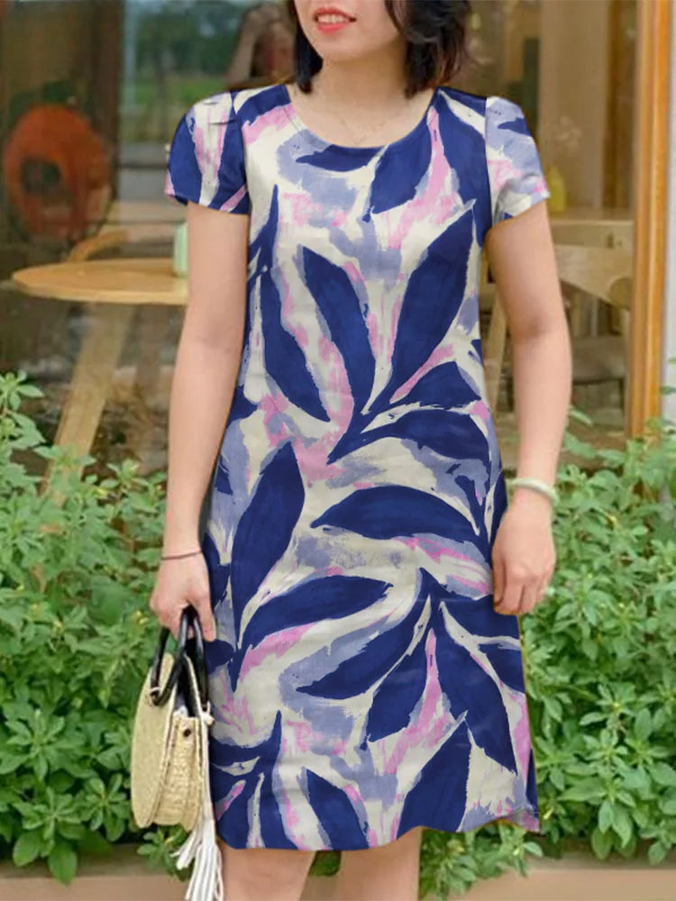 Elegant Floral Sundress Casual Floral Dress