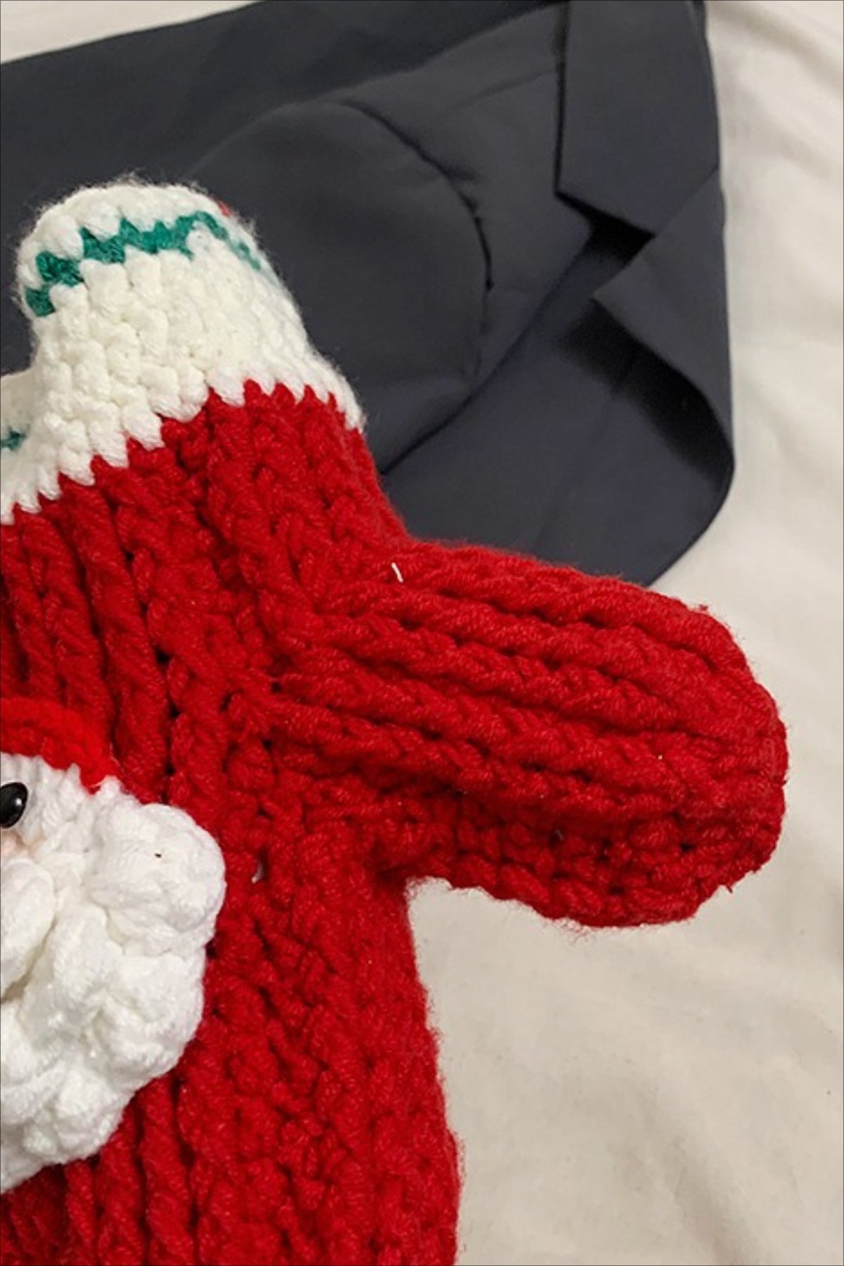 Crocheted Tree Reindeer Cute Crossbody Bag