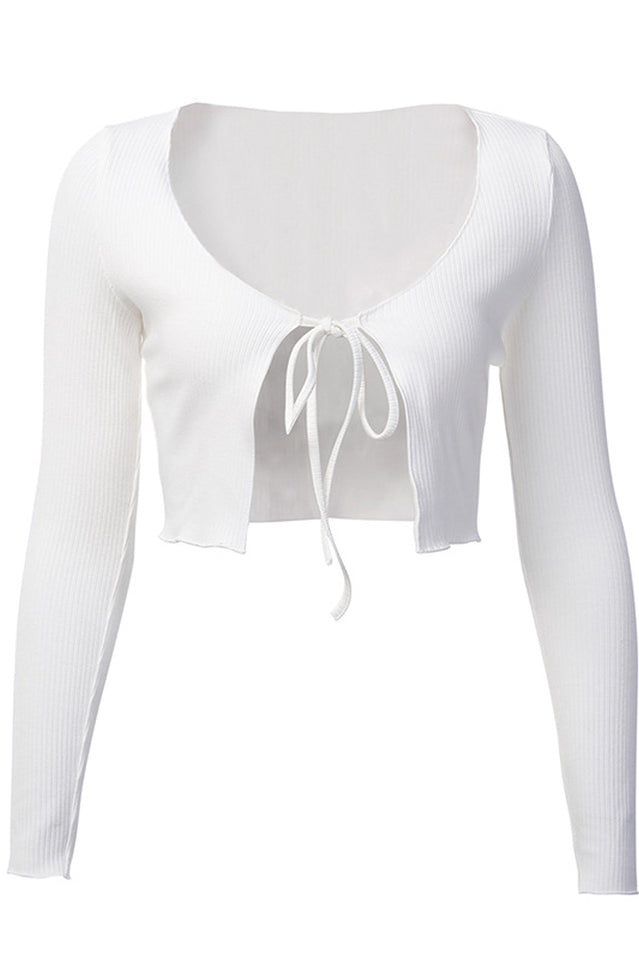 Tie Front Cardigan for Effortless Style and Comfort