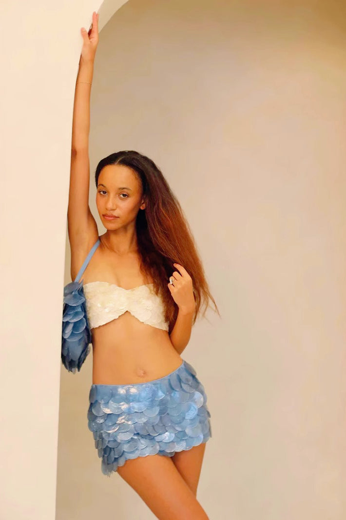 Glitter Bodycon Party Mini Skirt